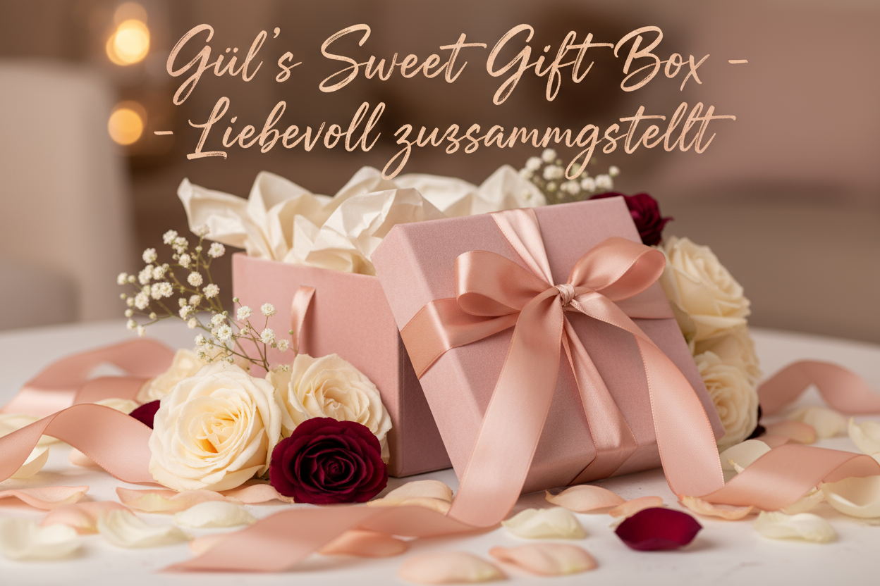 Gul's Sweet Gift Box - Almanca El Yazısı Banner