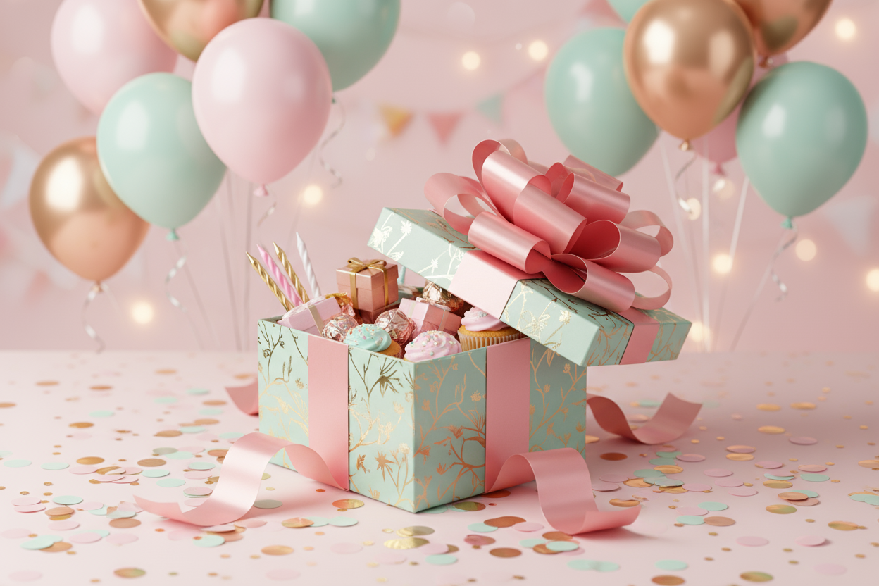 Geburtstag Geschenkbox